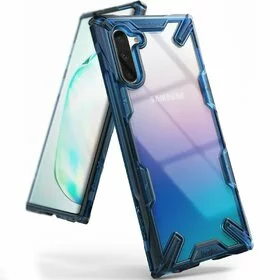 Husa Ringke Fusion X PC + Bumper TPU pentru Samsung Galaxy Note 10 Blue