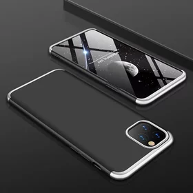 Husa Shield 360 GKK pentru iPhone 11 Pro Black&Silver