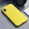 Husa Silicon Eco pentru iPhone X/XS Yellow