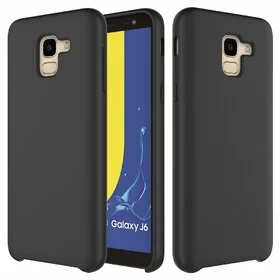 Husa Silicon Premium pentru Galaxy J6 Plus (2018) Black
