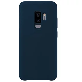 Husa Silicon Premium pentru Galaxy S9 Blue