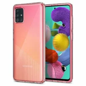 Husa Spigen Liquid Crystal pentru Samsung Galaxy A51 Transparent