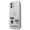 Husa transparenta Karl Lagerfeld si Choupette pentru iPhone 12 Mini Transparent