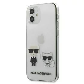 Husa transparenta Karl Lagerfeld si Choupette pentru iPhone 12 Mini