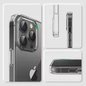 Husa Ugreen Protective Silicone flexibila pentru iPhone 13 Pro Max, Transparenta