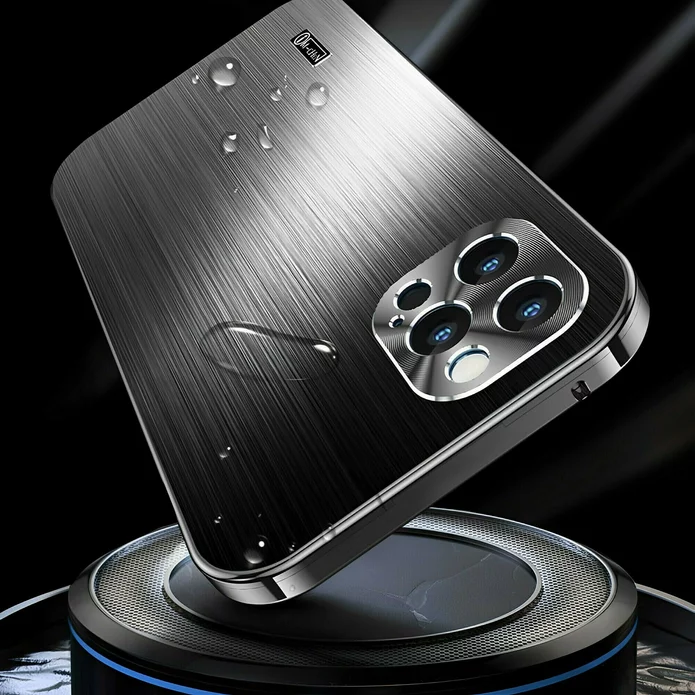 Husa ultra-subtire din aluminiu cu strat hidrofob pentru iPhone 11 Pro Max