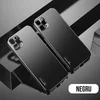 Husa ultra-subtire din aluminiu cu strat hidrofob pentru iPhone 11 Black