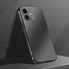 Husa ultra-subtire din aluminiu cu strat hidrofob pentru iPhone 12 Mini Black