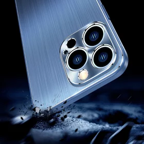 Husa ultra-subtire din aluminiu cu strat hidrofob pentru iPhone 12 Pro Max