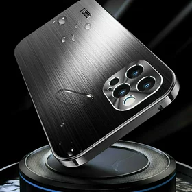 Husa ultra-subtire din aluminiu cu strat hidrofob pentru iPhone 12