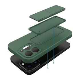 Husa Wozinsky din silicon flexibil cu functie stand pentru iPhone 13 Pro