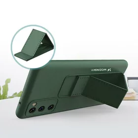 Husa Wozinsky din silicon flexibil cu functie stand pentru Samsung Galaxy S20 FE 5G