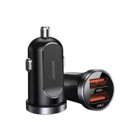 Incarcator auto mini Joyroom Fast Charge 2x USB 5A