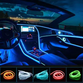 Lumini ambientale LED interior masina, 5m