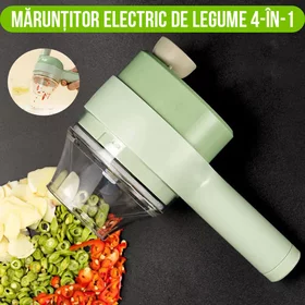 Maruntitor electric de legume 4-in-1 fara fir