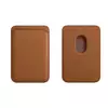 Portofel MagSafe din piele ecologica pentru iPhone Brown