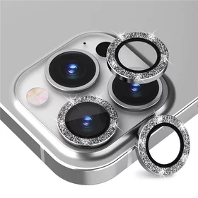 Protectie camera spate Diamond Eagle Eye pentru iPhone 12 Pro Max Silver