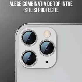 Protectie camera spate Diamond Eagle Eye pentru iPhone 12 Pro Max