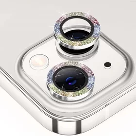 Protectie camera spate Diamond Eagle Eye pentru iPhone 13/ iPhone 13 Mini Multicolor