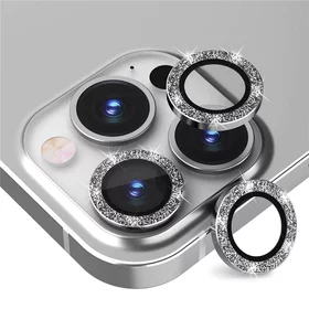 Protectie camera spate Diamond Eagle Eye pentru iPhone 13 Pro Max/ iPhone 13 Pro Silver