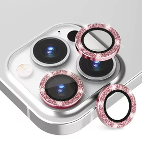 Protectie camera spate Diamond Eagle Eye pentru iPhone 13 Pro Max/ iPhone 13 Pro Rose Gold