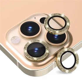 Protectie camera spate Diamond Eagle Eye pentru iPhone 13 Pro Max/ iPhone 13 Pro Gold