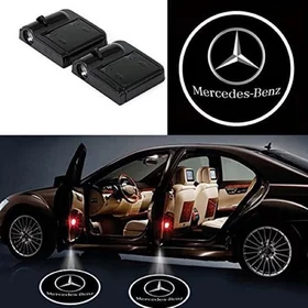 Set 2 proiectoare logo holografice auto pentru portiera Mercedes