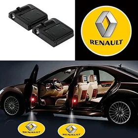 Set 2 proiectoare logo holografice auto pentru portiera Renault