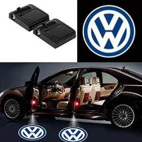 Set 2 proiectoare logo holografice auto pentru portiera Volkswagen