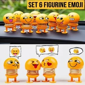 Set 6 figurine Emoji