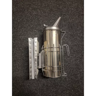 Afumător inox profesional ranforsat, capac conic