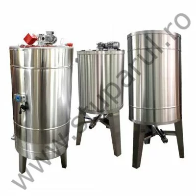 Bazin omogenizare miere lichida 1000 l cu agitator si incalzire Lyson picture - 2
