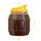 Borcan miere plastic alimentar rotund 3kg