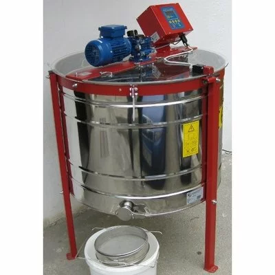 Centrifuga apicola radiala inox 30 / 24 / 6 rame electrica 220V actionare superioara full automat Lyson. picture - 2