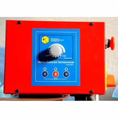 Centrifuga apicola radiala inox 30 / 24 / 6 rame electrica 220V actionare superioara semiautomata Lyson picture - 3