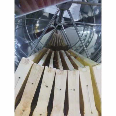 Centrifuga apicola radiala inox 42 / 42 / 18 rame electrica 220V actionare superioara semiautomata Lyson picture - 2