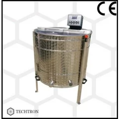 Centrifuga apicola reversibila 6 rame cuib 1/1, inox alimentar AISI 304 0.8 mm, Ø950 mm electrica 220V/12V, full automat, Techtron PREMIUM picture - 1