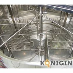 Centrifuga reversibila inox alimentar, 4 rame cuib 1/1, Konigin picture - 4