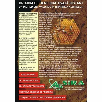 Drojdie de bere furajera 1kg picture - 5