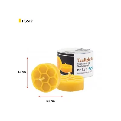 Forma din silicon, lumanare rotunda cu fagure, Lyson picture - 3