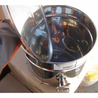 Maturator inox canea inox 42kg miere 30 litri cu manere Lyson picture - 2