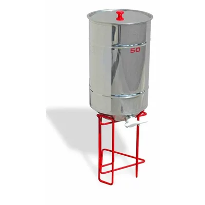 Maturator miere inox 50 kg cu fund conic si canea inox – ZERO, Lega