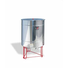 Maturator miere inox 800 kg cu fund conic si canea inox – ZERO, Lega picture - 1