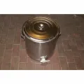Maturator inox alimentar cu manere si canea plastic 50 kg picture - 2