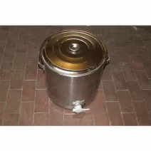 Maturator inox alimentar cu manere si canea plastic 50 kg picture - 2