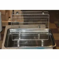 Tava descapacit cuva inox suport doua rame inox picture - 2