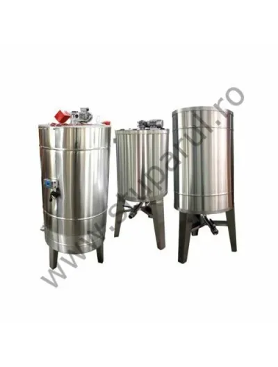 Bazin omogenizare miere lichida 500 l cu incalzire Lyson