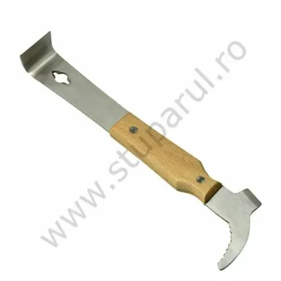 Dalta multifunctionala din inox cu maner lemn
