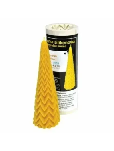 Forma de lumanare brad din silicon 14,5 cm, Lyson