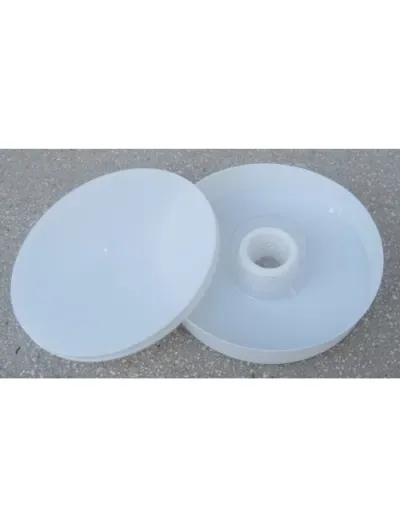 Hranitor albine rotund 2L